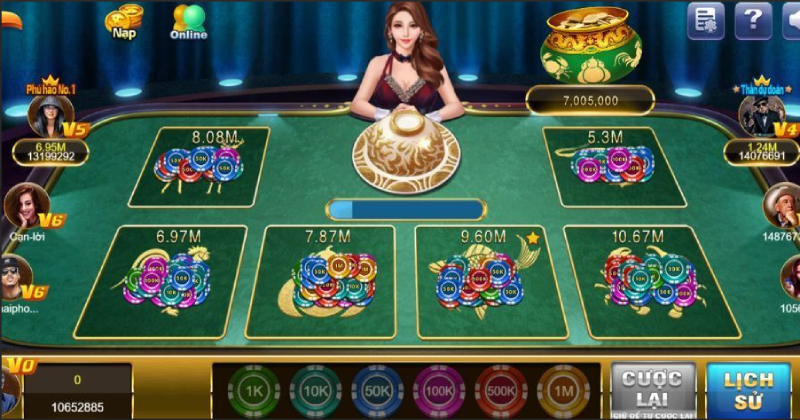 Cách chơi Game Bầu Cua Tôm Cá luck8